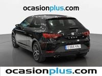 Usado Seat Leon FR 125 CV (91 kW) 2018 Negro Utilitario