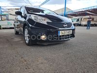 Usado Nissan Note Acenta 90 CV (66 kW) 2014 Negro Monovolumen