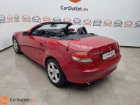 Usado Mercedes SLK200 163 CV (119 kW) 2005 Rojo Descapotable