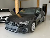 Begagnad Audi A3 S-Line 150 HK (110 kW) 2021 Svart Sedan