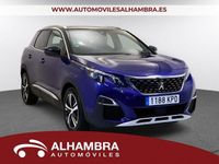 Usado Peugeot 3008 GT-line 130 CV (95 kW) 2018 Azul SUV
