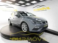 Usado Seat Leon FR 150 CV (110 kW) 2017 Gris / plata Berlina