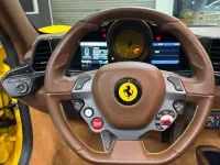 Usado Ferrari 458 570 CV (419 kW) 2012 Amarillo Descapotable