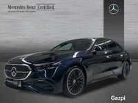 Usado Mercedes E220 AMG line 197 CV (144 kW) 2024 Azul náutico Berlina