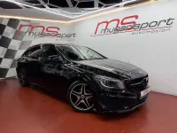 Usado Mercedes CLA200 Shooting Brake AMG line 136 CV (100 kW) 2015 Negro Familiar
