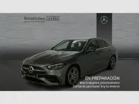 Usado Mercedes C200 AMG line 204 CV (150 kW) 2022 Gris Berlina