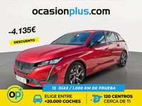 Usado Peugeot 308 Allure 130 CV (95 kW) 2021 Rojo Berlina