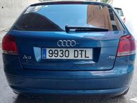 Usado Audi A3 Ambition 105 CV (77 kW) 2005 Azul Utilitario