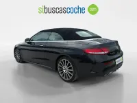 Usado Mercedes C220 170 CV (125 kW) 2018 Negro Descapotable