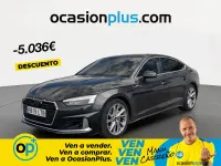 Usado Audi A5 Advanced Plus 204 CV (150 kW) 2021 Gris Coupe