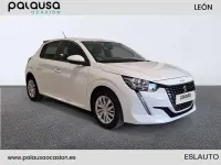 Usado Peugeot 208 Active 102 CV (75 kW) 2021 Blanco Utilitario