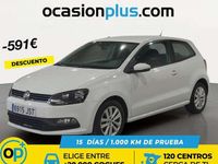 Usado VW Polo 75 CV (55 kW) 2016 Blanco Utilitario