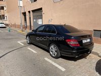 Usado Mercedes C220 Avantgarde 150 CV (110 kW) 2007 Negro Berlina