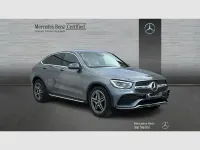 Usado Mercedes GLC220 194 CV (142 kW) 2020 Gris / plata Coupe