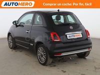 Usado Fiat 500 Lounge 70 CV (51 kW) 2016 Negro Berlina