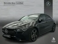Usado Mercedes CLA220 AMG line 190 CV (139 kW) 2025 Negro Berlina