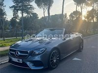 Usado Mercedes E220 170 CV (125 kW) 2018 Gris / plata Descapotable