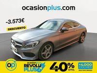 Usado Mercedes C300 245 CV (180 kW) 2017 Gris Coupe