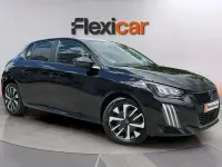 Usado Peugeot 208 Style 102 CV (75 kW) 2024 Negro Utilitario