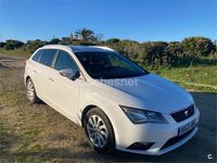 Usado Seat Leon ST Style 150 CV (110 kW) 2014 Blanco Familiar