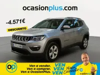 Usado Jeep Compass Longitude 140 CV (102 kW) 2018 Gris / plata SUV