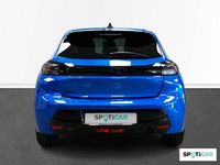 Usado Peugeot 208 Allure 100 CV (73 kW) 2024 Azul Utilitario