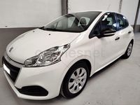 Usado Peugeot 208 Access 75 CV (55 kW) 2016 Blanco Utilitario