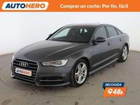 Usado Audi A6 Comfort 190 CV (139 kW) 2017 Gris Berlina