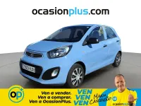Usado Kia Picanto 69 CV (50 kW) 2012 Azul Utilitario