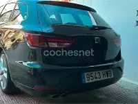 Usado Seat Leon ST FR 180 CV (132 kW) 2014 Negro Familiar