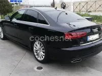 Usado Audi A6 190 CV (139 kW) 2016 Negro Berlina