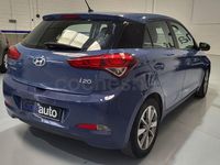 Brugt Hyundai i20 Style 100 HK (73 kW) 2016 Blå Sedan