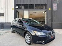 Usado Seat Leon Style 110 CV (80 kW) 2016 Negro Familiar