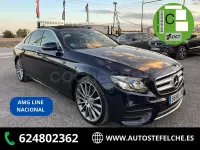 Usado Mercedes E220 194 CV (142 kW) 2017 Azul Berlina