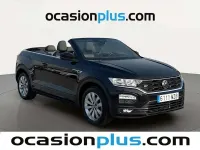 Usado VW T-Roc Cabriolet R-line 150 CV (110 kW) 2021 Negro Descapotable