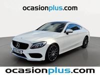 Usado Mercedes C220 AMG 170 CV (125 kW) 2018 Blanco Coupe