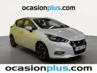 Usado Nissan Micra Acenta 92 CV (67 kW) 2021 Gris Utilitario