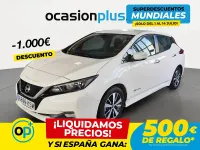 Usado Nissan Leaf N-Connecta 110 kW (150 CV) 2018 Blanco Utilitario