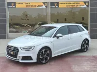 Usado Audi A3 S-Line 150 CV (110 kW) 2020 Blanco Berlina