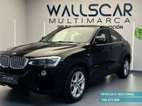 Usado BMW X4 313 CV (230 kW) 2015 Negro SUV