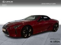 Usado Lexus LC 500 Luxury Line 480 CV (353 kW) 2024 Rojo Descapotable