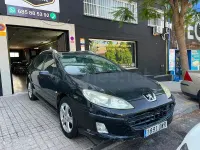 Usado Peugeot 407 136 CV (100 kW) 2006 Negro Familiar