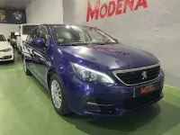 Usado Peugeot 308 SW Active 100 CV (73 kW) 2018 Azul Familiar