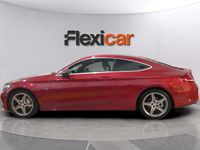 Usado Mercedes C220 170 CV (125 kW) 2016 Granate Coupe