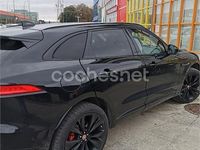 Usado Jaguar F-Pace S 300 CV (220 kW) 2016 Negro SUV