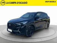 Usado Hyundai Tucson N Line 136 CV (100 kW) 2019 Negro SUV
