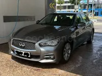 Usado Infiniti Q50 170 CV (125 kW) 2015 Gris / plata Berlina