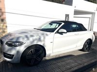 Usado BMW 218 Sport Line 150 CV (110 kW) 2016 Blanco Descapotable