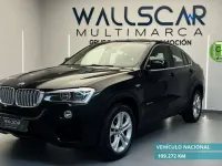 Usado BMW X4 313 CV (230 kW) 2015 Negro SUV