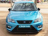 Usado Seat Leon FR 150 CV (110 kW) 2016 Azul Berlina